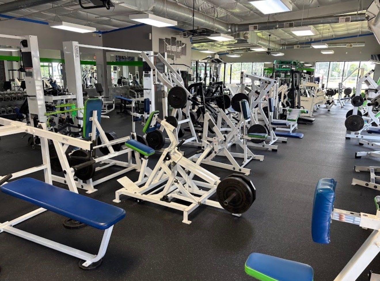 The Xtreme Fitness training floor